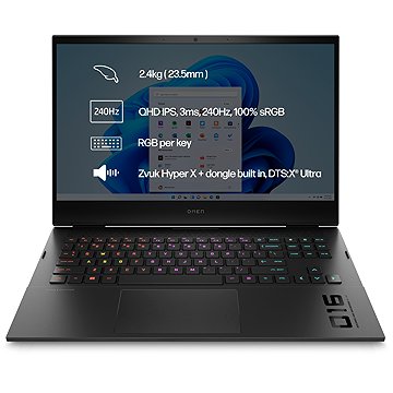 Repasované - OMEN 16-wf1957nc Shadow Black