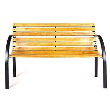 

M.A.T. Group Lavice zahradní se železnými opěrkami 122cm