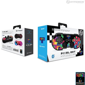 Hyperkin Pixel Art Tetris Bluetooth Controller for Nintendo Switch/PC/Mac/Android (Tetrimino Stack)