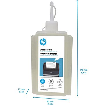 HP Olej pro skartovače 120 ml