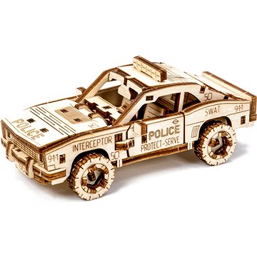 

WOODEN CITY 3D puzzle Superfast Police Car