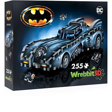 

WREBBIT 3D puzzle Batman: Batmobil 255 dílků