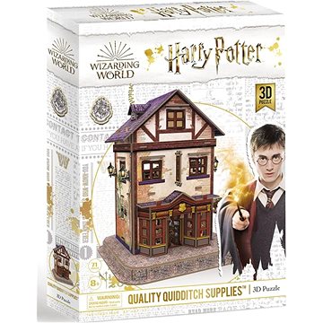 

CUBICFUN 3D puzzle Harry Potter: Prvotřídní potřeby pro famfrpál 71 dílků