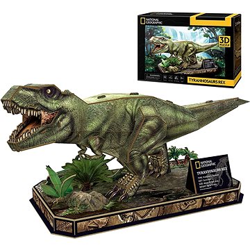 

CUBICFUN 3D puzzle National Geographic: Tyrannosaurus Rex 52 dílků