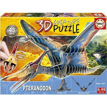 

EDUCA 3D puzzle Pteranodon 43 dílků