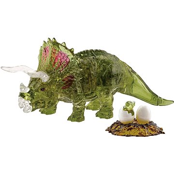

HCM KINZEL 3D Crystal puzzle Triceratops s mládětem 61 dílků