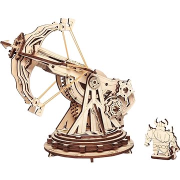 

ROBOTIME Rokr 3D dřevěné puzzle Těžký obléhací samostříl - balista 142 dílků