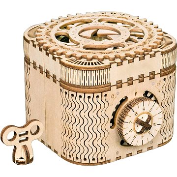 

ROBOTIME Rokr 3D dřevěné puzzle Trezor 158 dílků