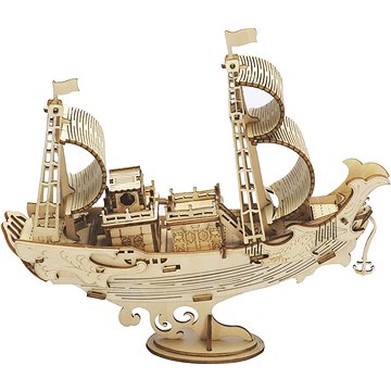 

ROBOTIME Rolife 3D dřevěné puzzle Japonská diplomatická loď 91 dílků