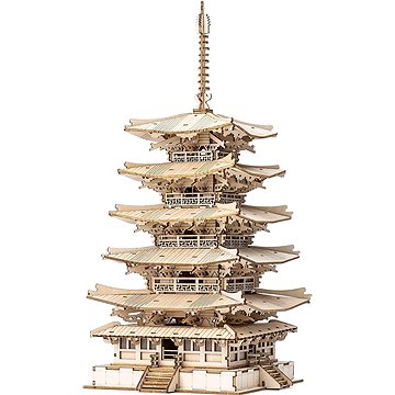 

ROBOTIME Rolife 3D dřevěné puzzle Pětipatrová pagoda 275 dílků