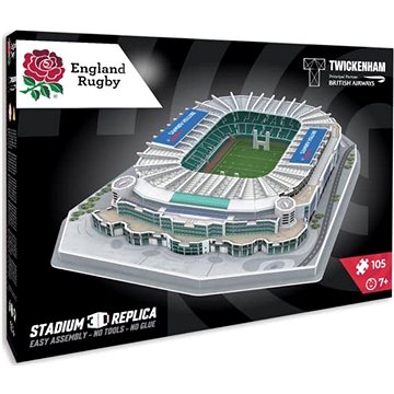 

STADIUM 3D REPLICA 3D puzzle Stadion Twickenham - England Rugby 108 dílků