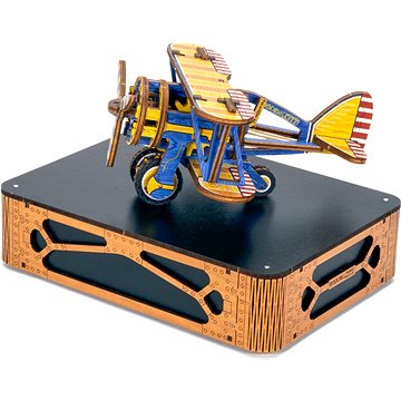 

WOODEN CITY 3D puzzle Dvouplošník Limitovaná edice 65 dílů