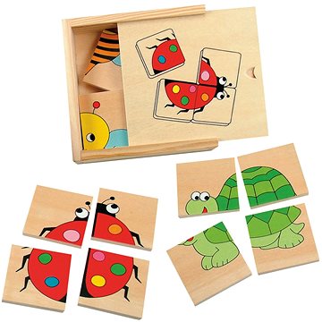 Woody Minipuzzle - Beruška - Puzzle