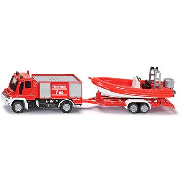 

Siku Blister – Požární vozidlo Unimog s člunem