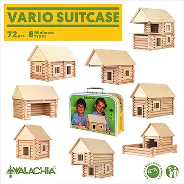 

WALACHIA Vario KUFŘÍK 72 dílů