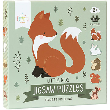

A Little Lovely Company Puzzle s lesními zvířátky