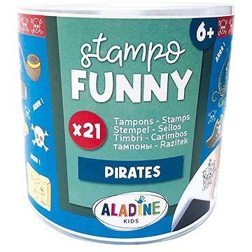 Aladine Dětská razítka Piráti
