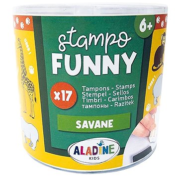 Aladine Dětská razítka Safari