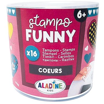 Aladine Dětská razítka Srdíčka