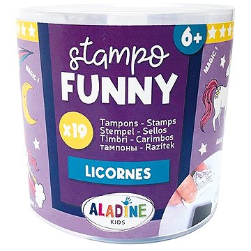 Aladine Dětská razítka Jednorožci