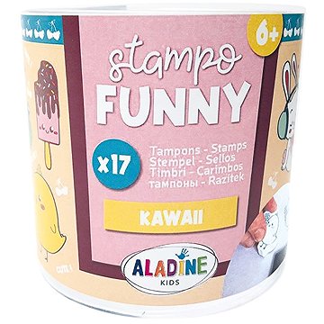 Aladine Dětská razítka Kawaii