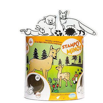 Aladine Dětská razítka Lesní zvířátka