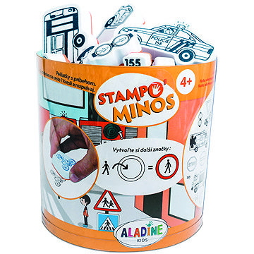 Aladine Dětská razítka Dopravní prostředky