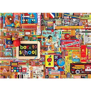 

Cobble Hill Puzzle Zpátky do školy, 1000 dílků