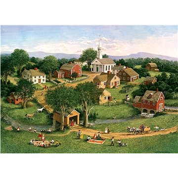 

Cobble Hill Puzzle Piknik u mostu, 1000 dílků