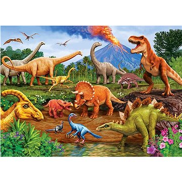 

Cobble Hill Rodinné puzzle Dinosauři, 350 dílků