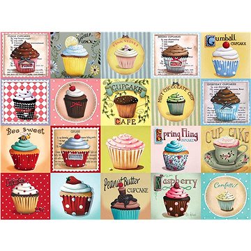 

Cobble Hill Puzzle Cupcake Cafe XL, 275 dílků