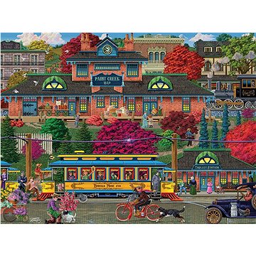 

Cobble Hill Puzzle Stanice tramvaje XL, 275 dílků