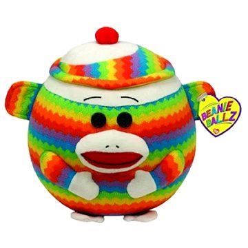 

TY Beanie Ballz Sock opice duhová 12,5 cm