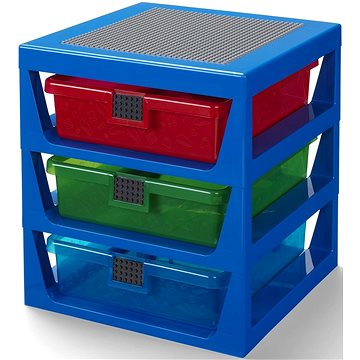 

LEGO organizér se třemi zásuvkami