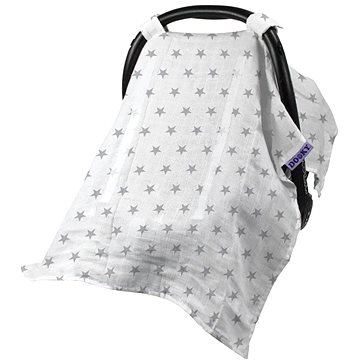 

Dooky Clona Car Seat Canopy Silver Stars