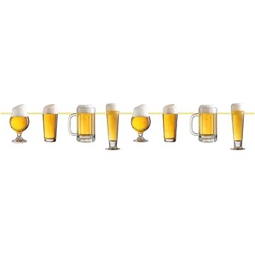 

FOLAT Papírová girlanda pivo beer 600 cm