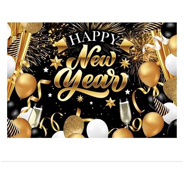 GUIRCA Banner happy new year 220 × 150 cm