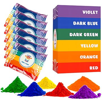 

Holi Cow 10565 Holi barevný prášek 6 × 100 g color