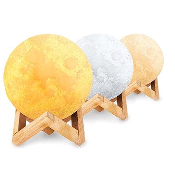 Verk 3D Lampička měsíc Moon Light 8 cm