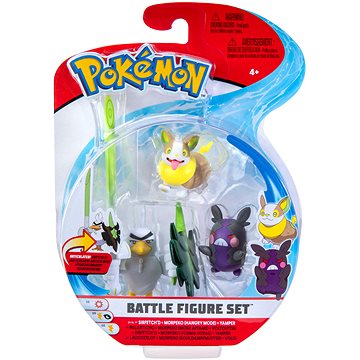 

Pokémon akční Sirfetchd Morpeko a Yamper, 5 - 8 cm