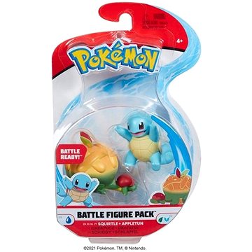 

Pokémon figurky Squirtle a Appletun, 5 cm
