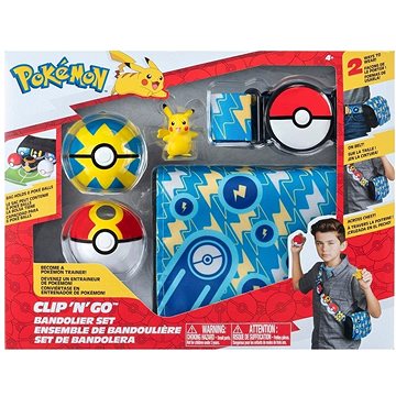 

Pokemon sada Clip 'N' Go Trenérský set Repeat Ball & Pikachu