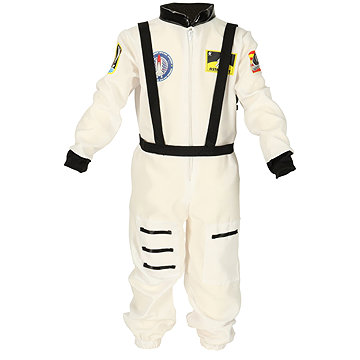 KNOKI Karnevalový kostým Astronaut vel. M 100 - 120 cm