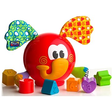

Playgro Vkládací slon s tvary