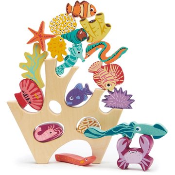 

Tender Leaf Dřevěný stohovací korálový útes Stacking Coral Reef