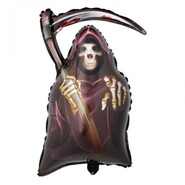 

Funny Fashion Foliový balonek Halloween smrtka 70 cm