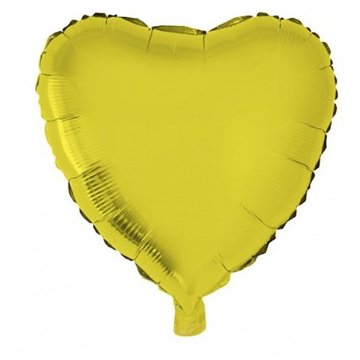 

Funny Fashion Foliový balonek srdce zlaté 52 cm