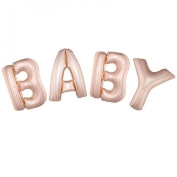 

Funny Fashion Foliový balonek baby růžový 102 cm