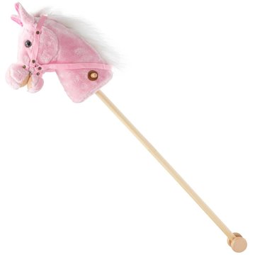 

BABY MIX Hobby Horse se zvukem a kolečky Rosie, pink