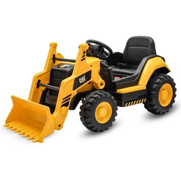 

BABY MIX Dětský elektrický traktor CAT, žlutý
